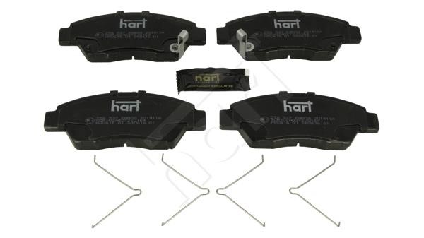 Hart 256 537 Brake Pad Set, disc brake 256537