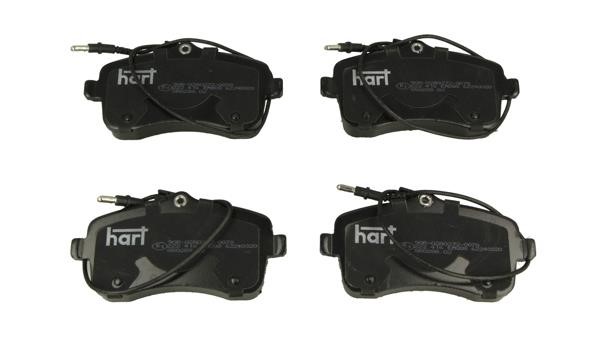 Hart 222 416 Brake Pad Set, disc brake 222416