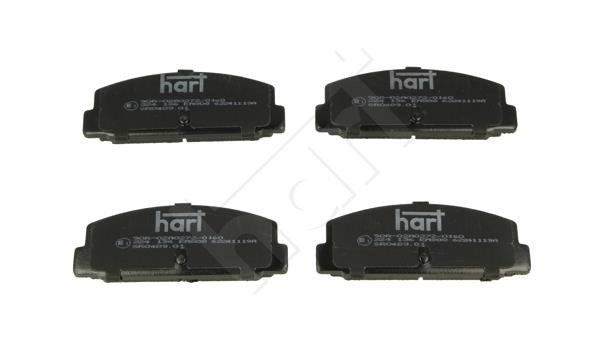 Hart 224 136 Brake Pad Set, disc brake 224136