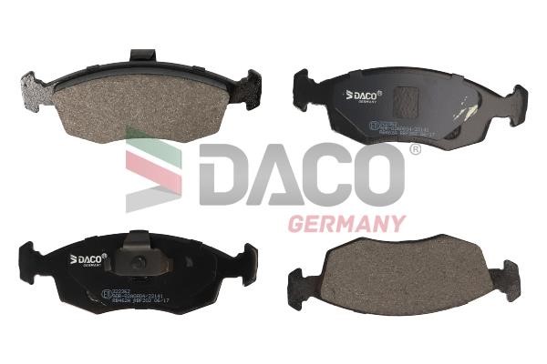 Daco 322362 Brake Pad Set, disc brake 322362