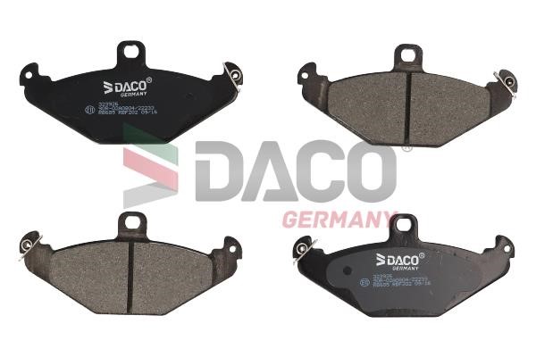 Daco 323926 Brake Pad Set, disc brake 323926