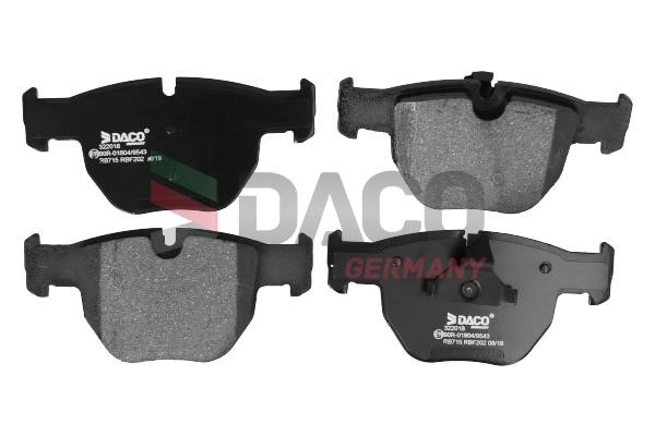 Daco 322018 Brake Pad Set, disc brake 322018