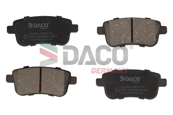 Daco 323953 Brake Pad Set, disc brake 323953