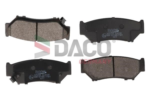 Daco 325220 Brake Pad Set, disc brake 325220