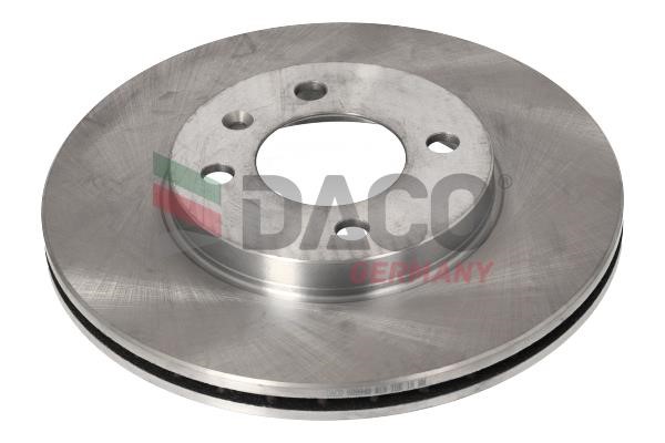 Daco 609940 Front brake disc ventilated 609940