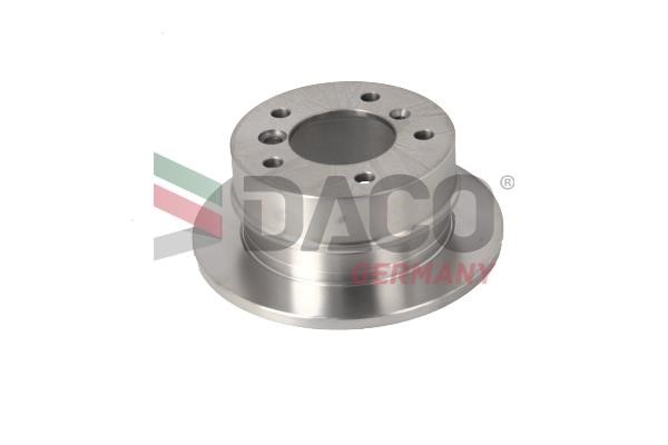 Daco 603368 Rear brake disc, non-ventilated 603368