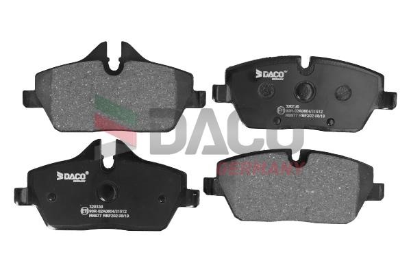 Daco 320330 Brake Pad Set, disc brake 320330