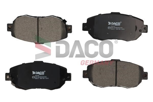 Daco 322103 Brake Pad Set, disc brake 322103