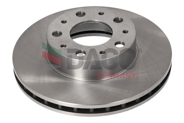 Daco 609981 Front brake disc ventilated 609981