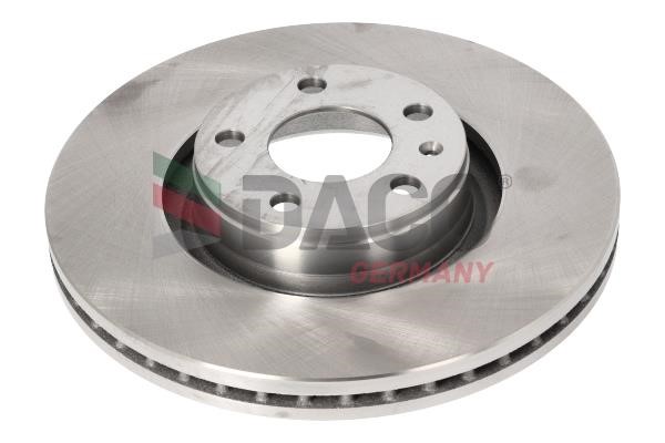 Daco 604743 Front brake disc ventilated 604743