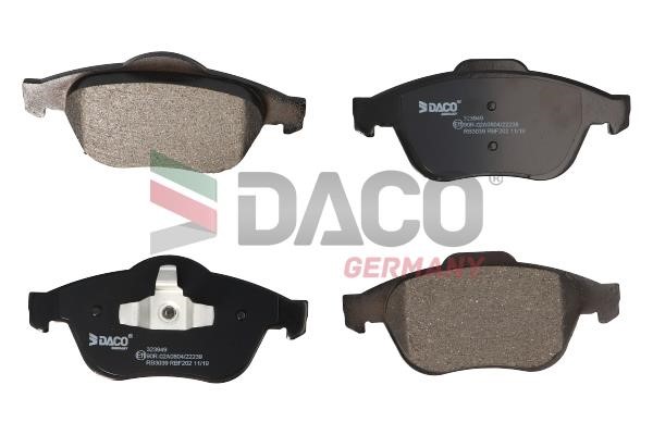 Daco 323949 Brake Pad Set, disc brake 323949