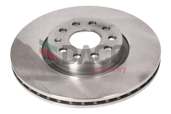 Daco 604784 Front brake disc ventilated 604784