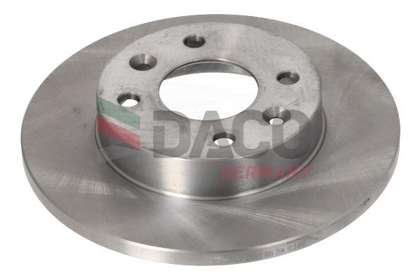 Daco 603920 Unventilated front brake disc 603920