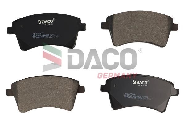 Daco 323008 Brake Pad Set, disc brake 323008