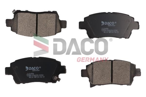 Daco 324558 Brake Pad Set, disc brake 324558