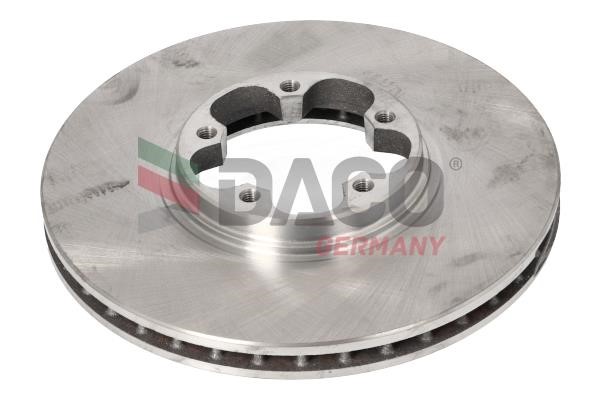 Daco 602554 Front brake disc ventilated 602554