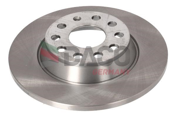 Daco 604786 Rear brake disc, non-ventilated 604786