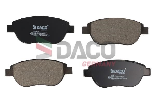 Daco 323751 Brake Pad Set, disc brake 323751