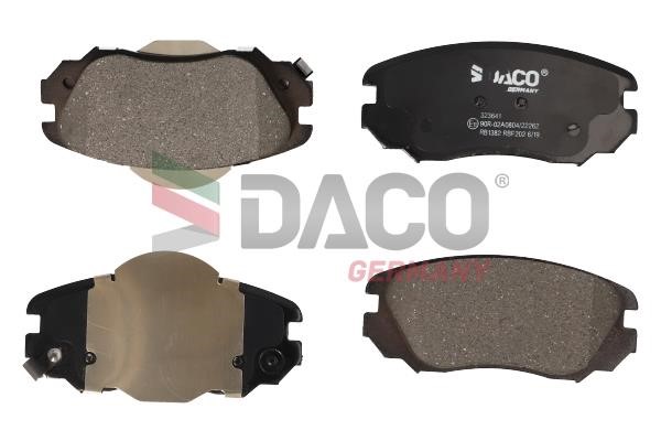Daco 323641 Brake Pad Set, disc brake 323641