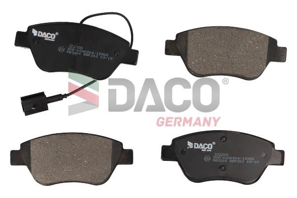 Daco 322380 Brake Pad Set, disc brake 322380