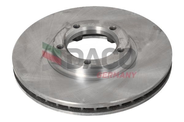 Daco 602560 Front brake disc ventilated 602560