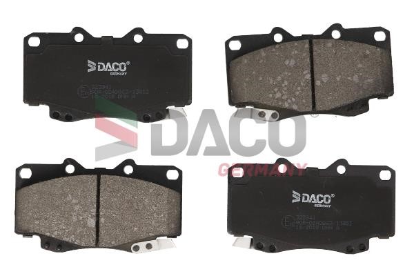 Daco 323941 Brake Pad Set, disc brake 323941