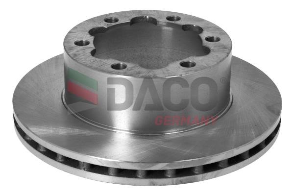 Daco 602312 Rear ventilated brake disc 602312