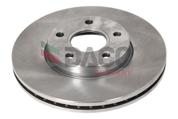 Daco 604848 Front brake disc ventilated 604848