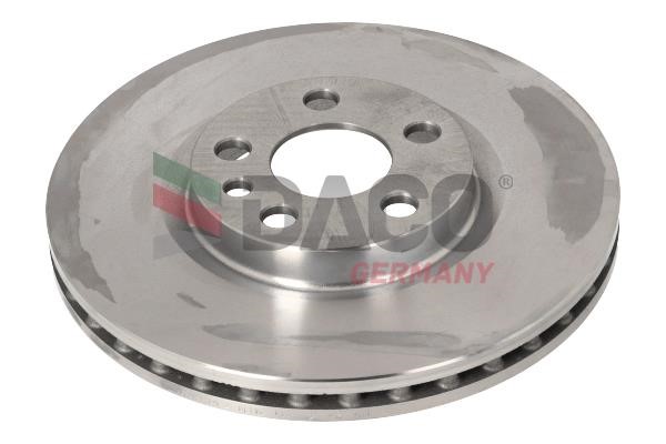 Daco 609942 Front brake disc ventilated 609942
