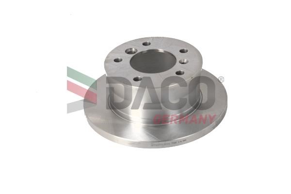 Daco 603375 Rear brake disc, non-ventilated 603375