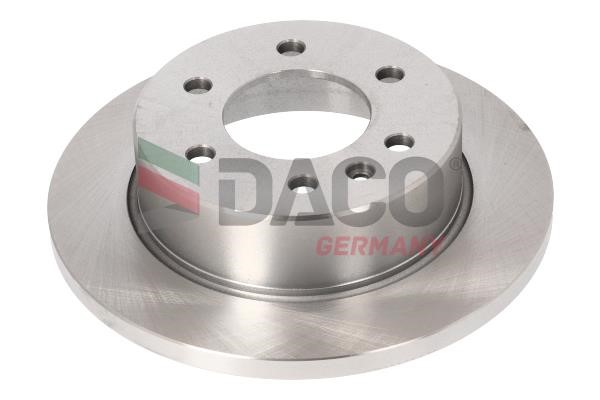 Daco 602313 Rear brake disc, non-ventilated 602313