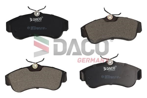 Daco 322616 Brake Pad Set, disc brake 322616