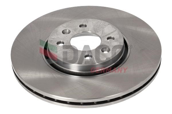 Daco 603929 Front brake disc ventilated 603929