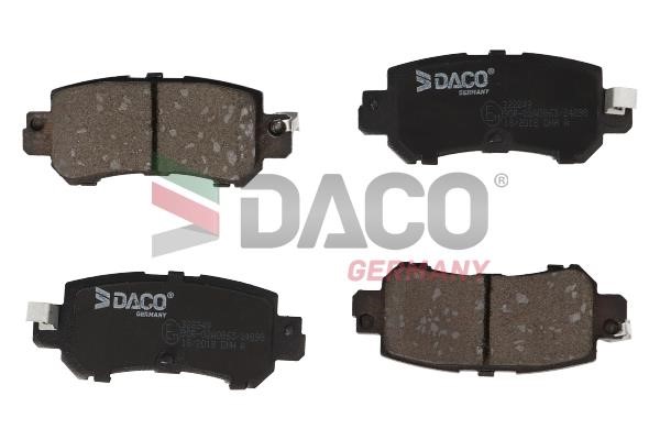 Daco 322249 Brake Pad Set, disc brake 322249