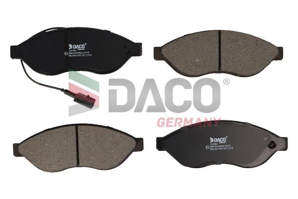 Daco 321960 Brake Pad Set, disc brake 321960
