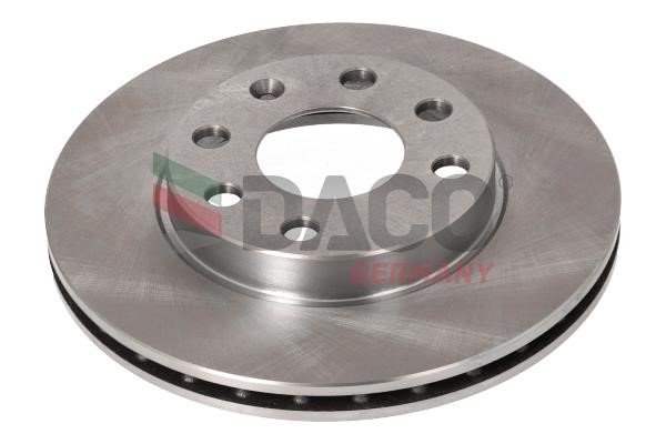 Daco 603615 Front brake disc ventilated 603615