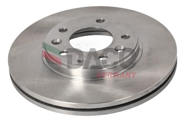 Daco 603265 Front brake disc ventilated 603265