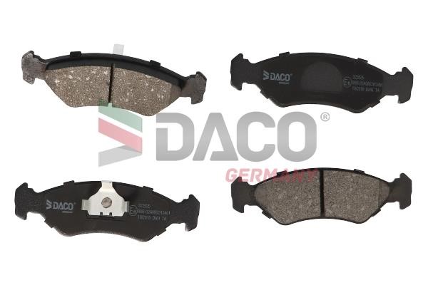 Daco 322535 Brake Pad Set, disc brake 322535