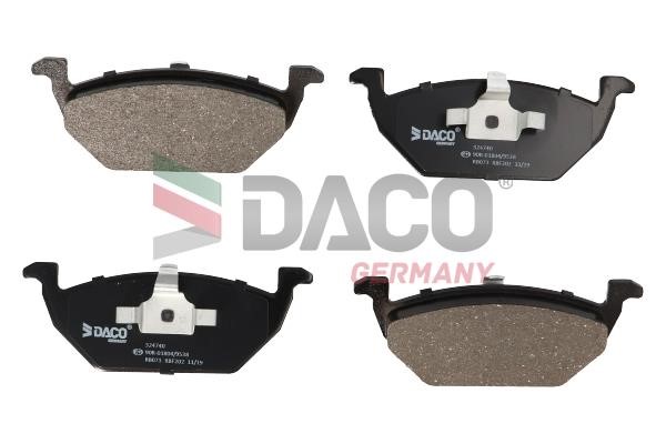 Daco 324740 Brake Pad Set, disc brake 324740