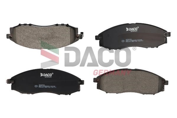Daco 322608 Brake Pad Set, disc brake 322608