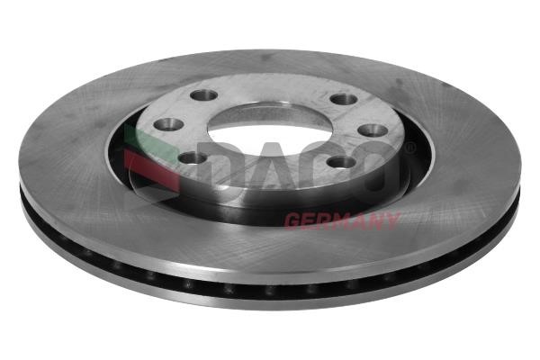 Daco 601925 Front brake disc ventilated 601925