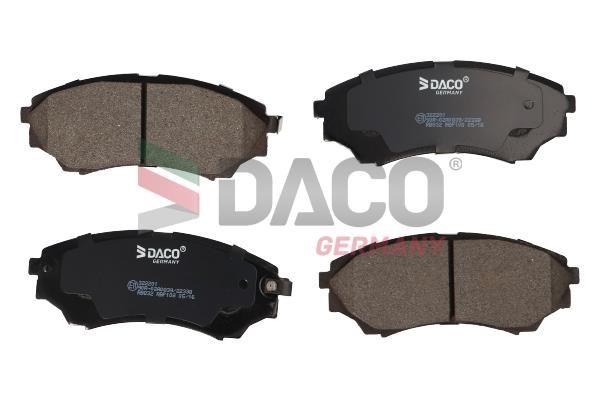 Daco 322201 Brake Pad Set, disc brake 322201