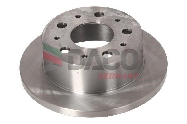 Daco 600620 Rear brake disc, non-ventilated 600620