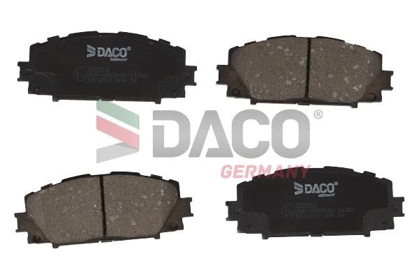 Daco 322016 Brake Pad Set, disc brake 322016