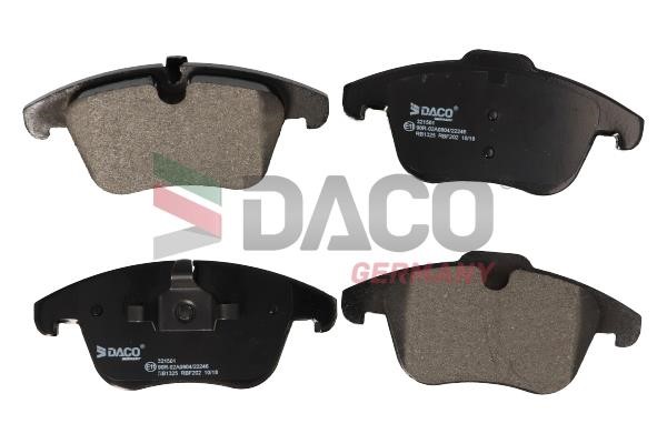 Daco 321501 Brake Pad Set, disc brake 321501