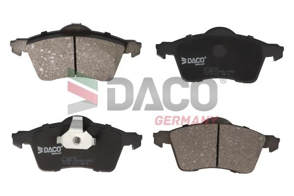 Daco 324736 Brake Pad Set, disc brake 324736