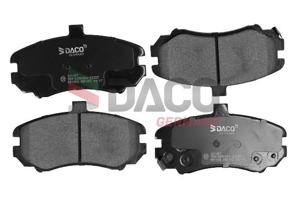 Daco 321307 Brake Pad Set, disc brake 321307