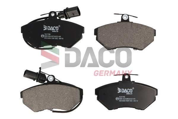Daco 324756 Brake Pad Set, disc brake 324756