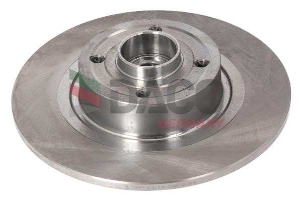 Daco 603016 Rear brake disc, non-ventilated 603016
