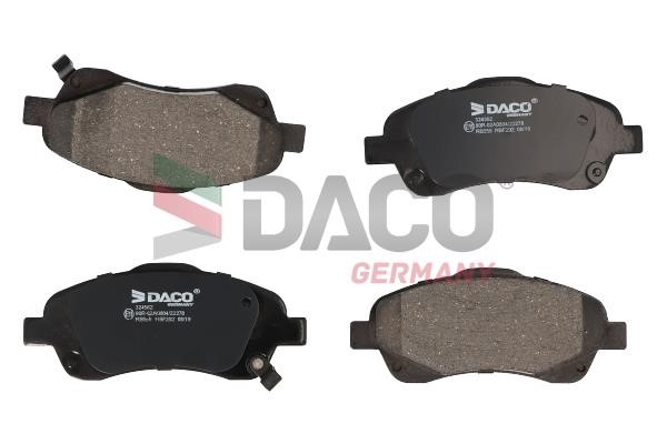 Daco 324562 Brake Pad Set, disc brake 324562